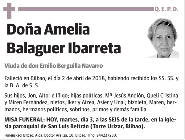 Amelia Balaguer Ibarreta