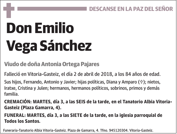 Emilio Vega Sánchez