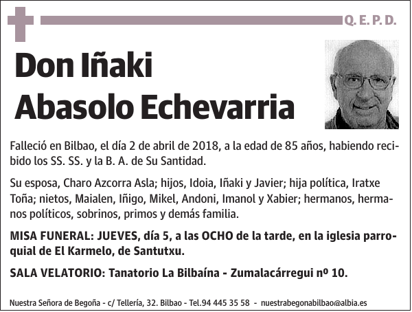 Iñaki Abasolo Echevarria