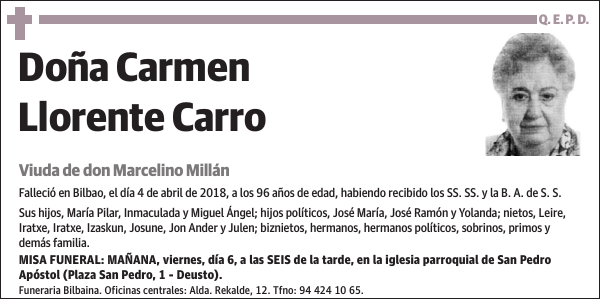 Carmen Llorente Carro