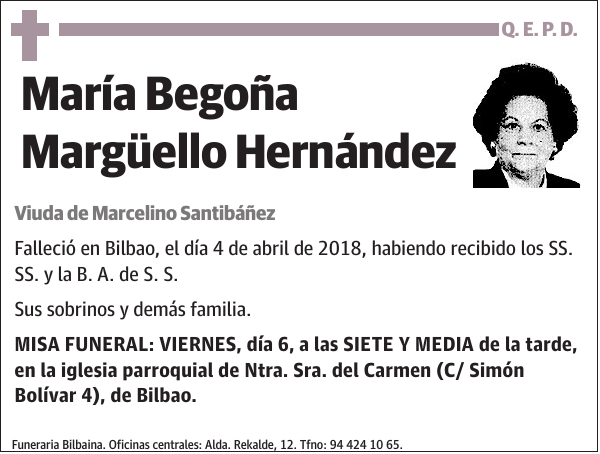 María Begoña Margüello Hernández