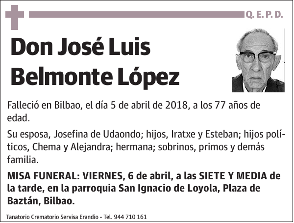 José Luis Belmonte López