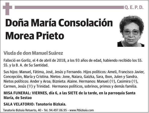 María Consolación Morea Prieto