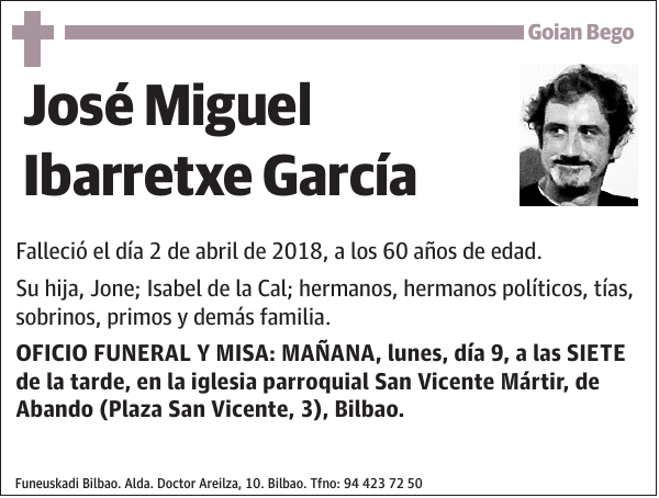 José Miguel Ibarretxe García