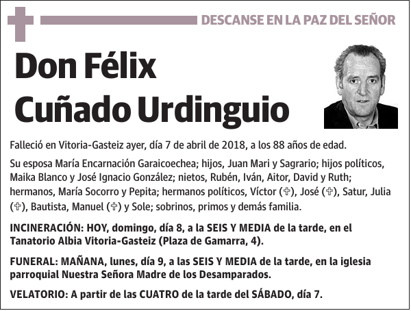 Félix Cuñado Urdinguio