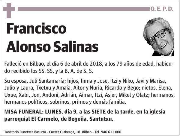 Francisco Alonso Salinas