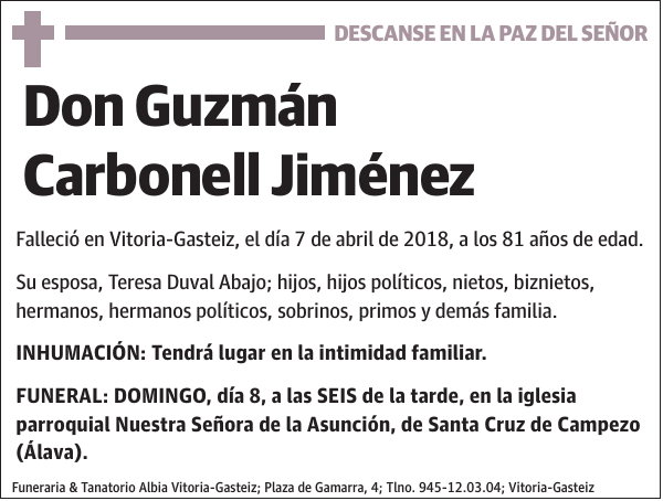 Guzmán Carbonell Jiménez