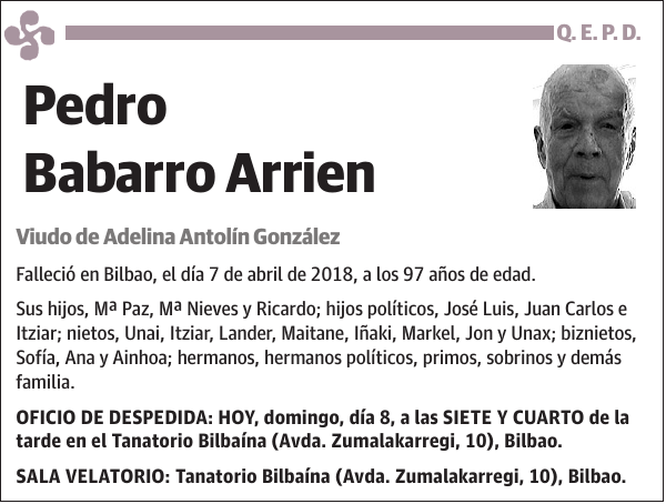 Pedro Babarro Arrien