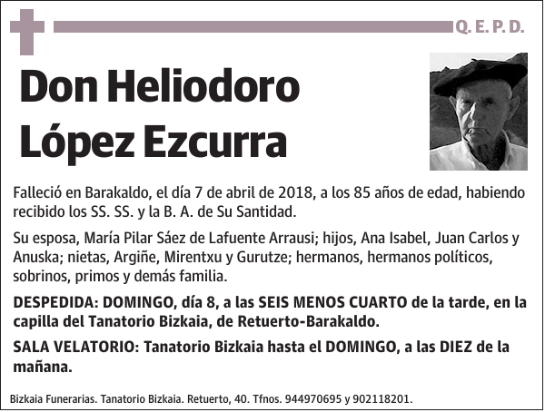 Heliodoro López Ezcurra