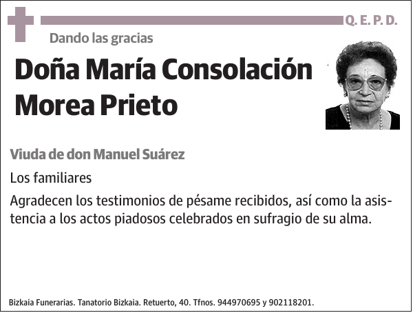 María Consolación Morea Prieto