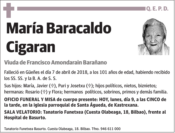 María Baracaldo Cigaran