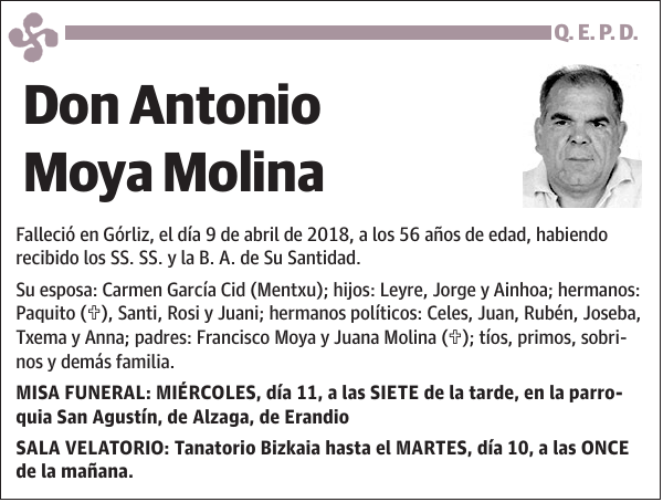 Antonio Moya Molina