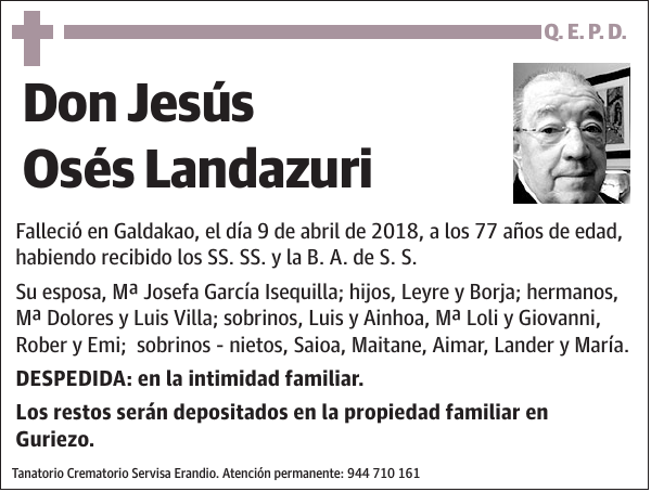 Jesús Osés Landazuri