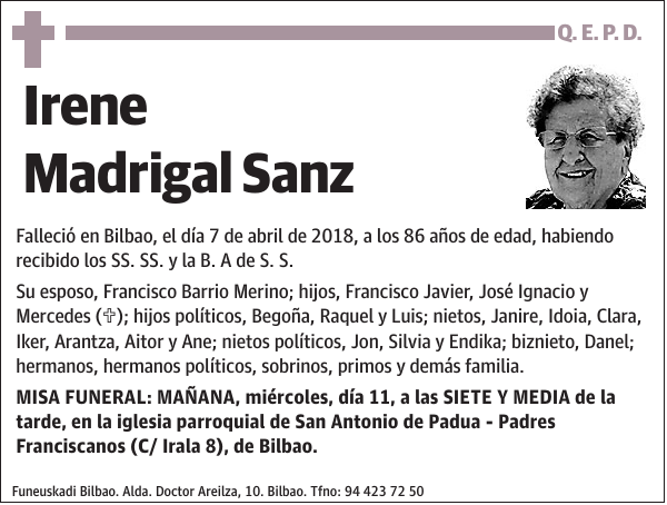 Irene Madrigal Sanz