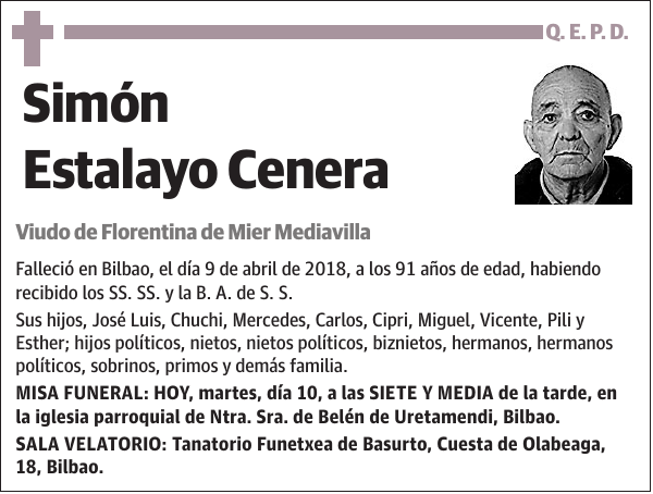 Simón Estalayo Cenera