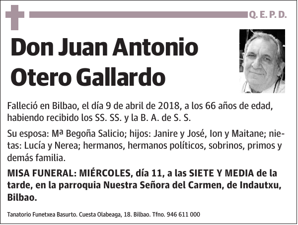 Juan Antonio Otero Gallardo