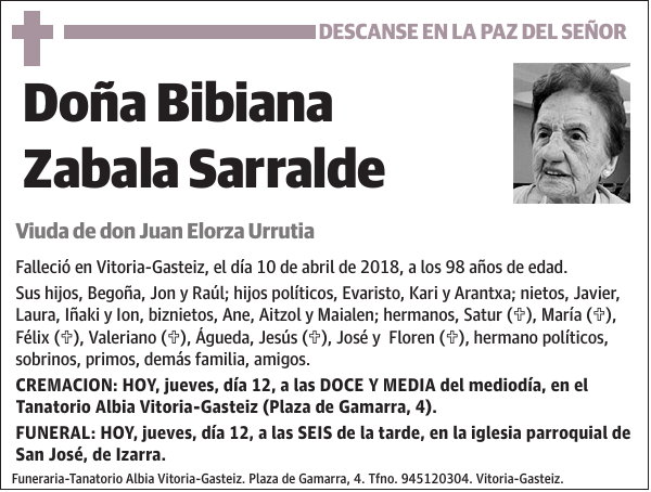 Bibiana Zabala Sarralde