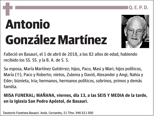 Antonio González Martínez