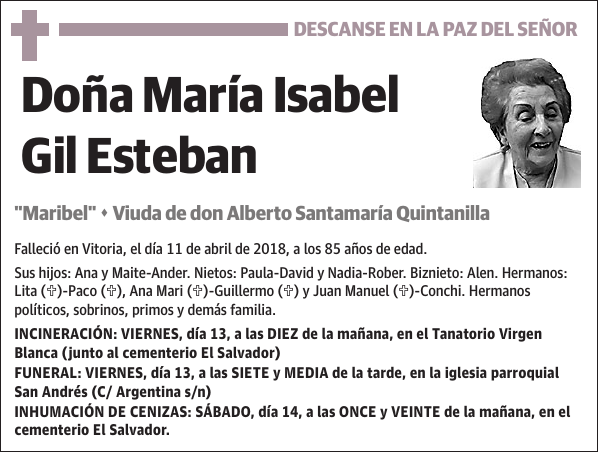 María Isabel Gil Esteban