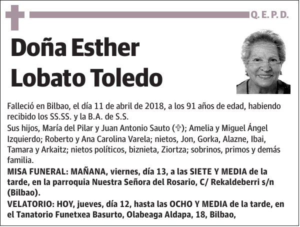 Esther Lobato Toledo