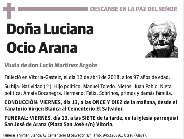 Luciana Ocio Arana