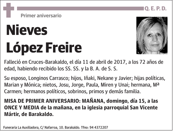 Nieves López Freire