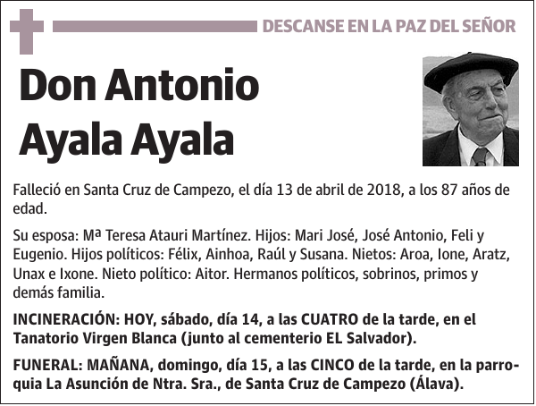 Antonio Ayala Ayala