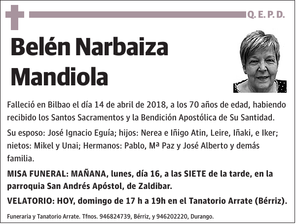 Belén Narbaiza Mandiola