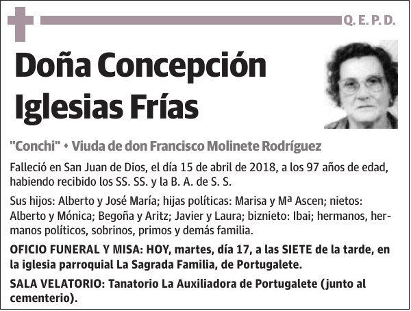 Concepción Iglesias Frías