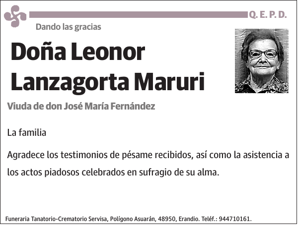 Leonor Lanzagorta Maruri