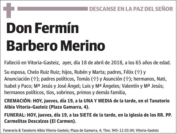 Fermín Barbero Merino