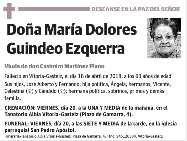 María Dolores Guindeo Ezquerra