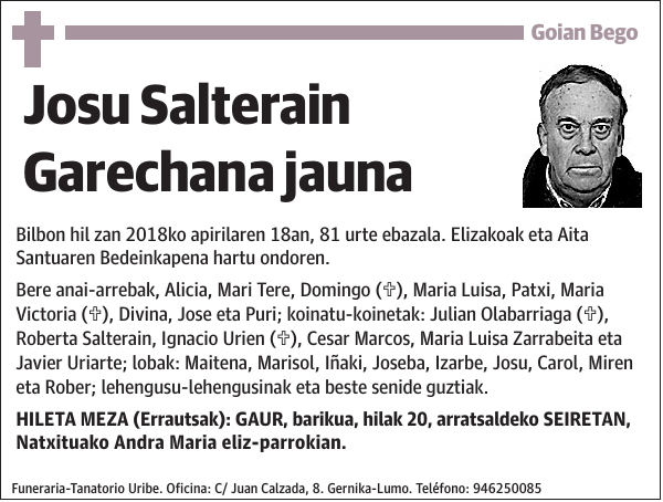 Josu Salterain Garechana