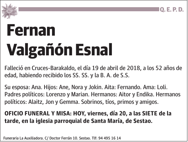 Fernan Valgañón Esnal