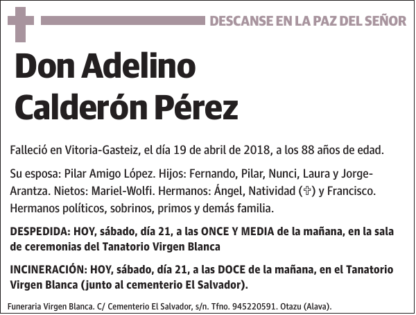 Adelino Calderón Pérez