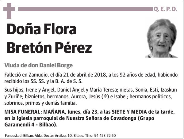 Flora Bretón Pérez