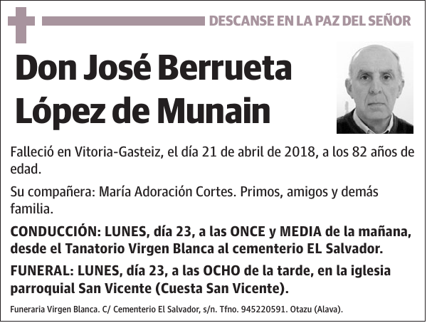 José Berrueta López de Munain