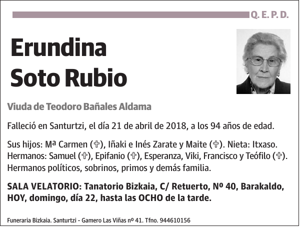 Erundina Soto Rubio