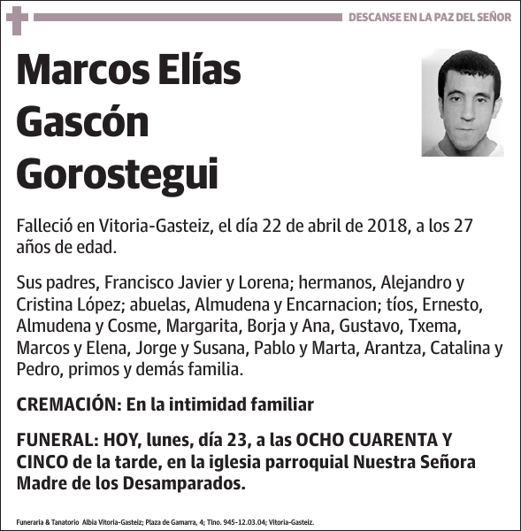 Marcos Elías Gascón