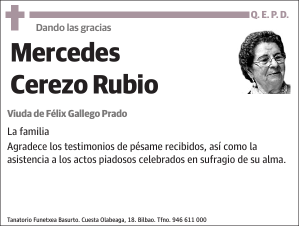 Mercedes Cerezo Rubio