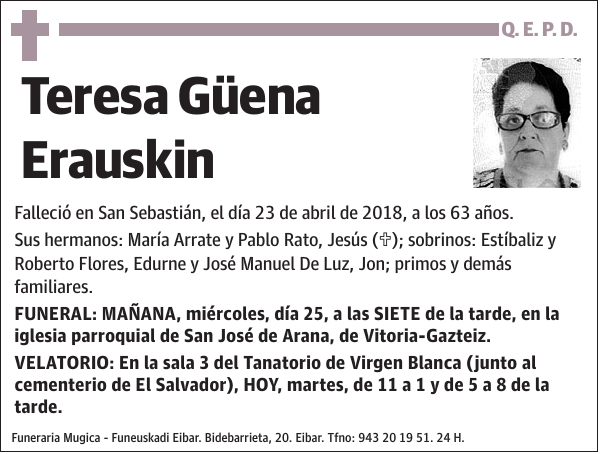 Teresa Güena Erauskin