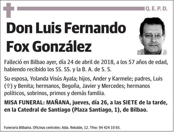 Luis Fernando Fox González