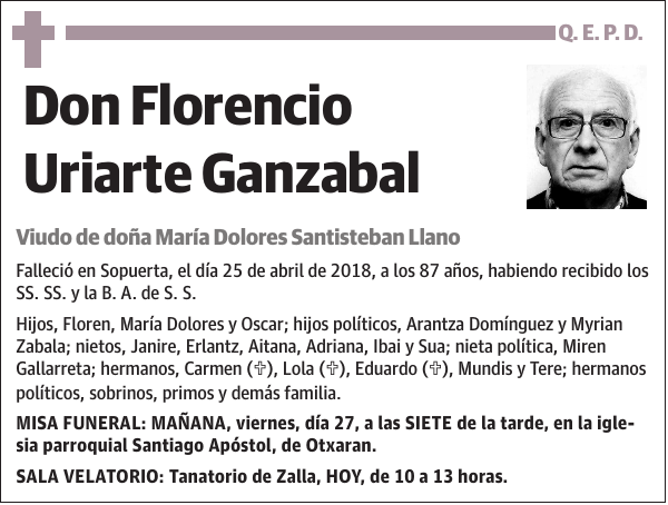 Florencio Uriarte Ganzabal