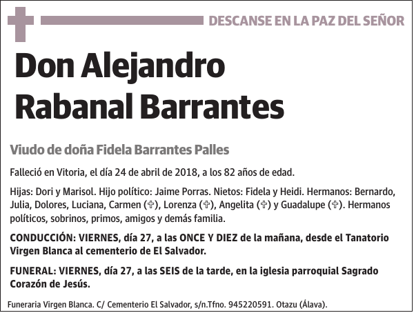 Alejandro Rabanal Barrantes