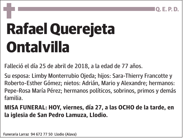 Rafael Querejeta Ontalvilla