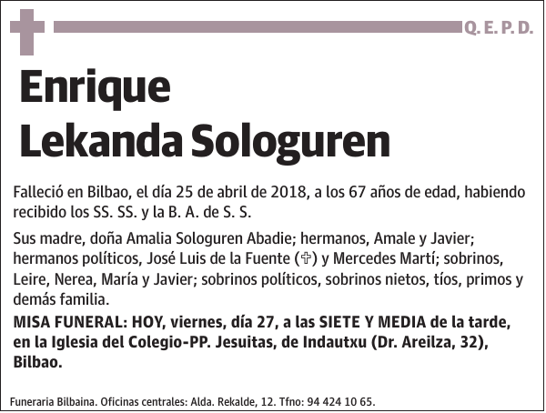 Enrique Lekanda Sologuren