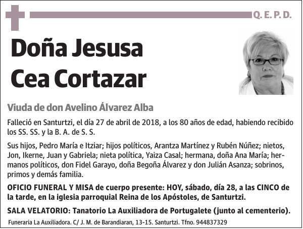 Jesusa Cea Cortazar