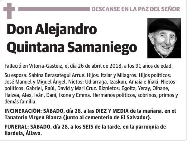 Alejandro Quintana Samaniego