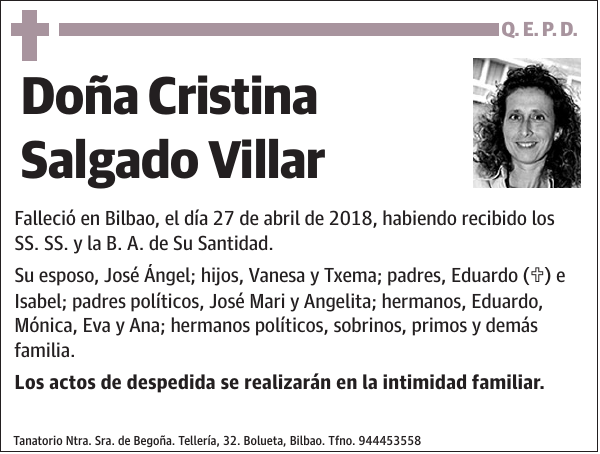 Cristina Salgado Villar