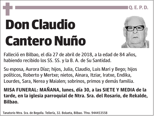 Claudio Cantero Nuño